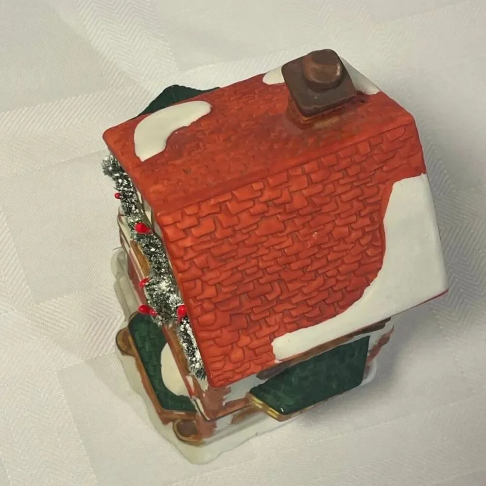 Vintage 1995 NOMA Dickensville Italian Restaurant #28409 Porcelain Village